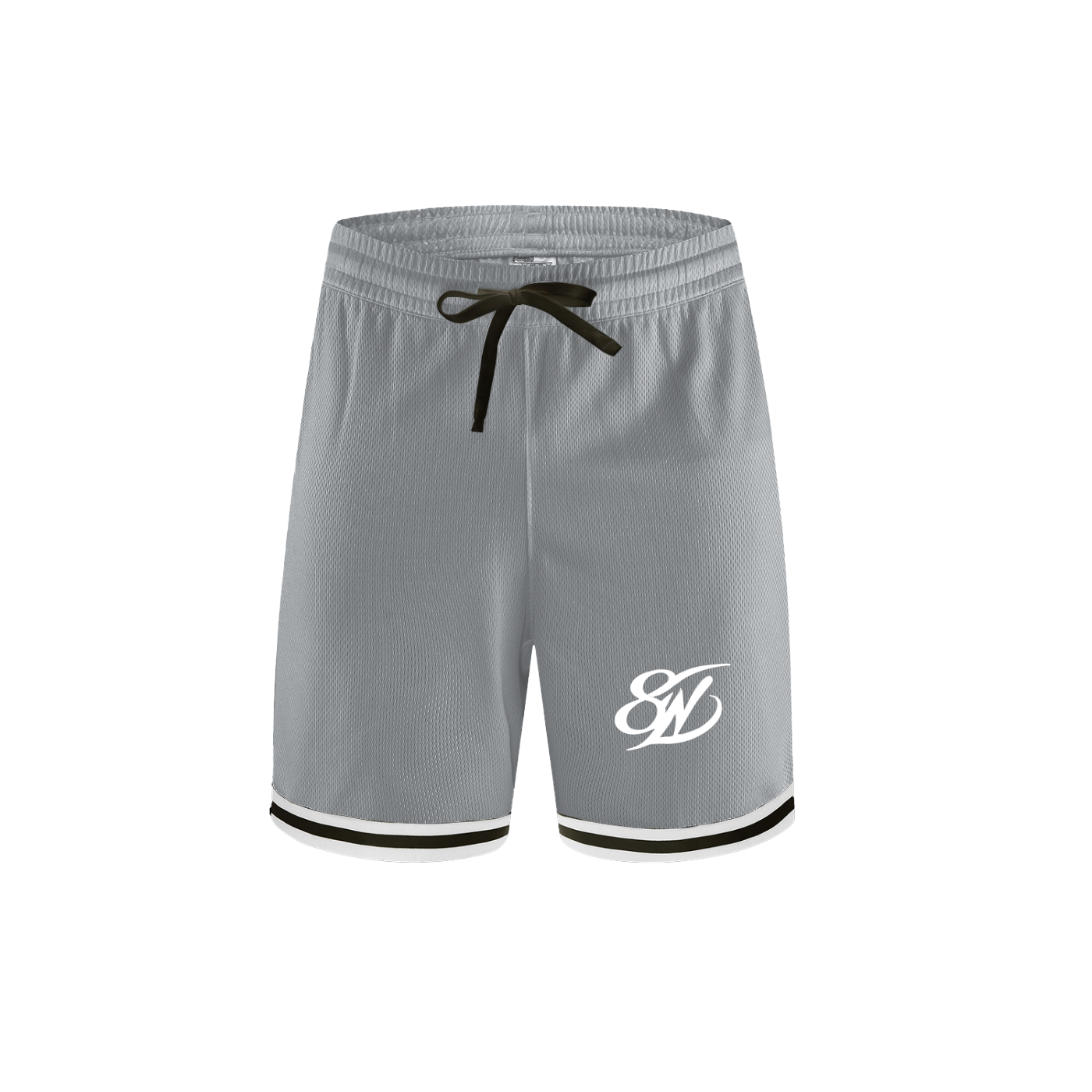 Classic Stripe Trim Basketball Shorts