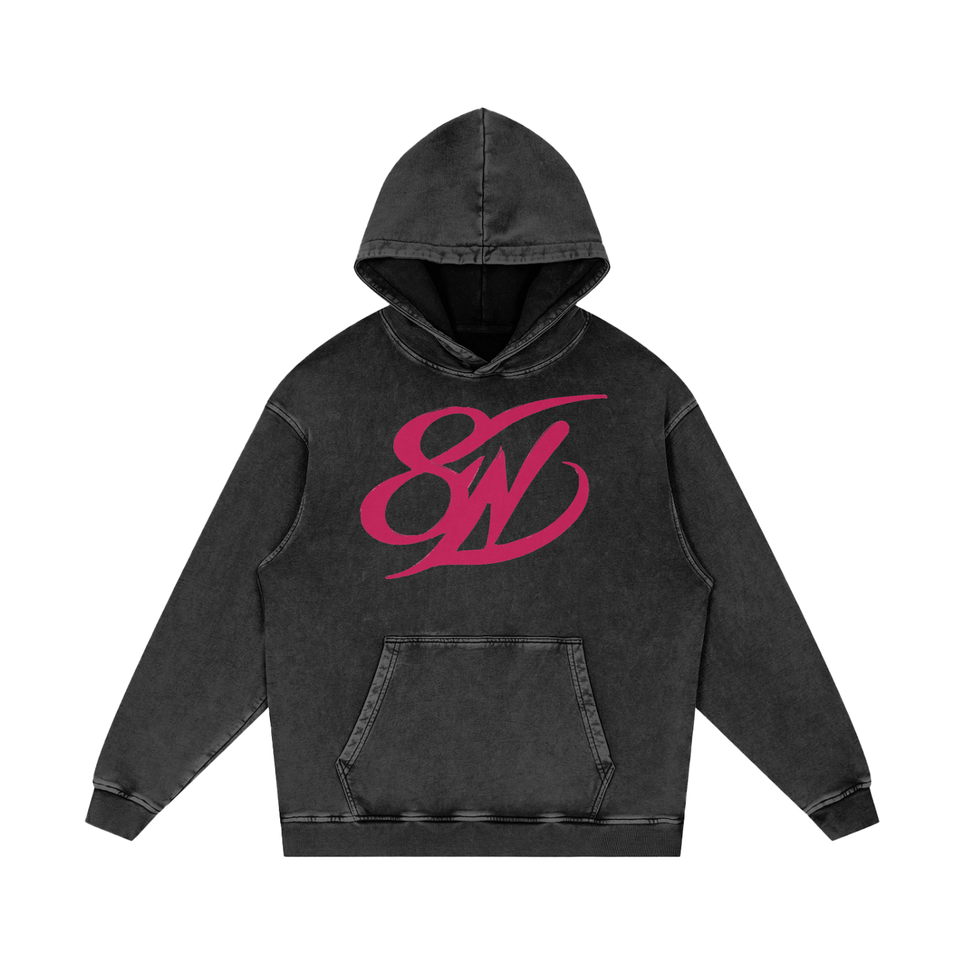 Acid Wash Oversize Hoodie - 420 GSM