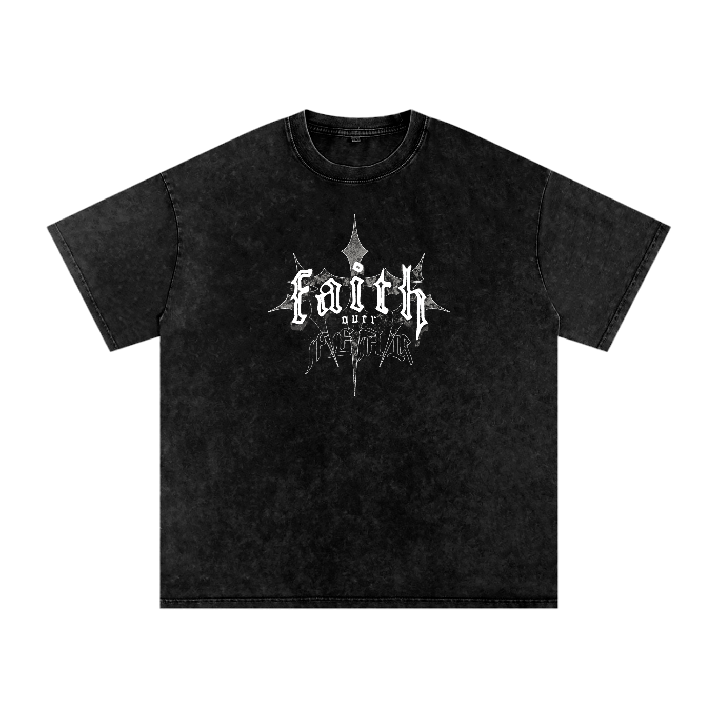 Acid Wash Oversize T-Shirt - 250 GSM