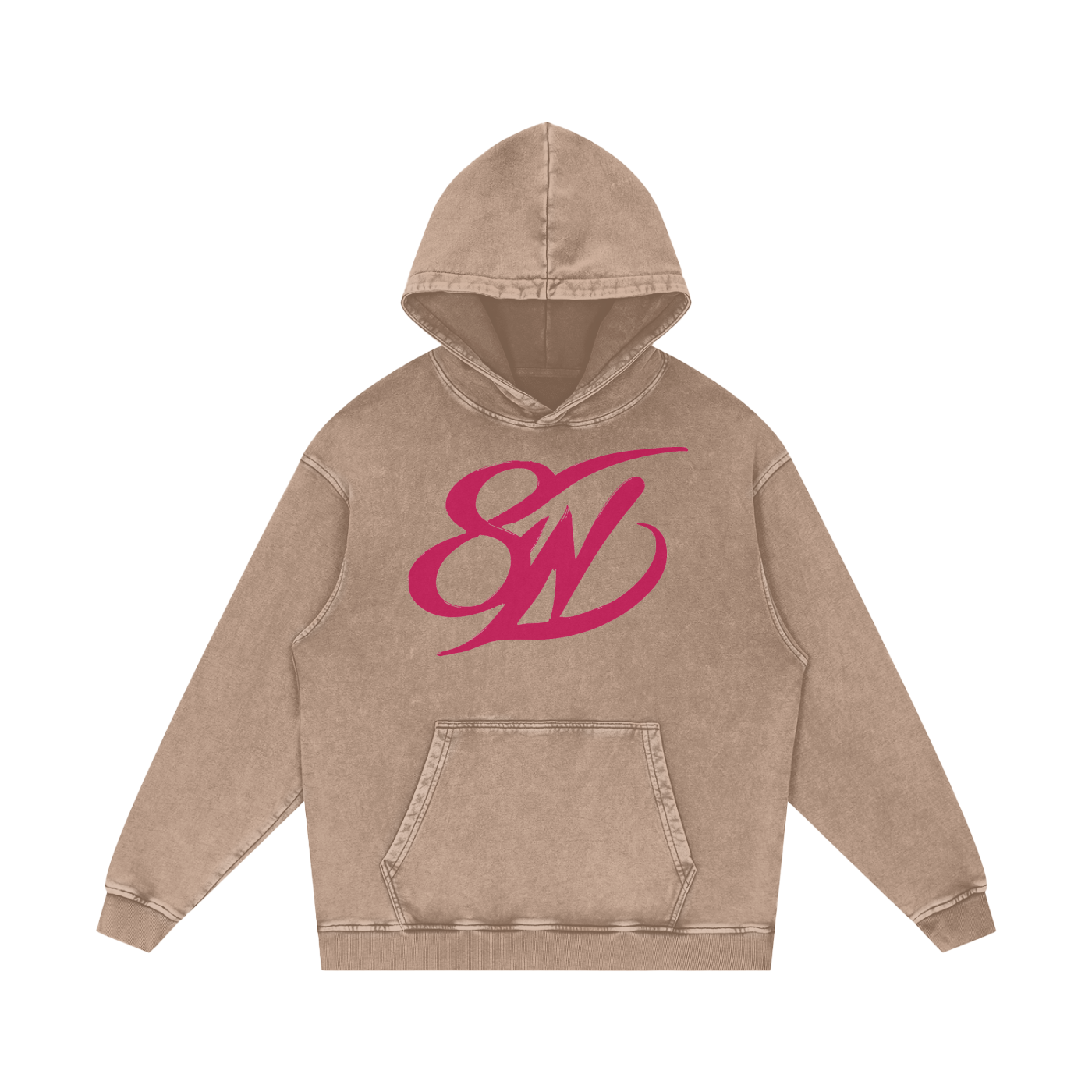 Acid Wash Oversize Hoodie - 420 GSM