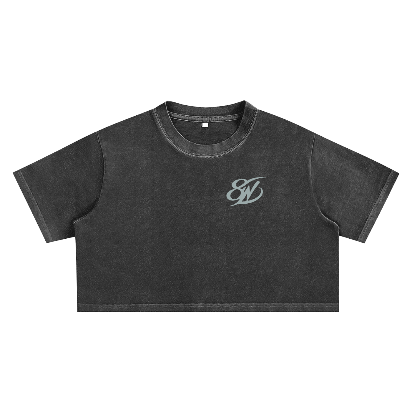 Snow Washed Crop Top