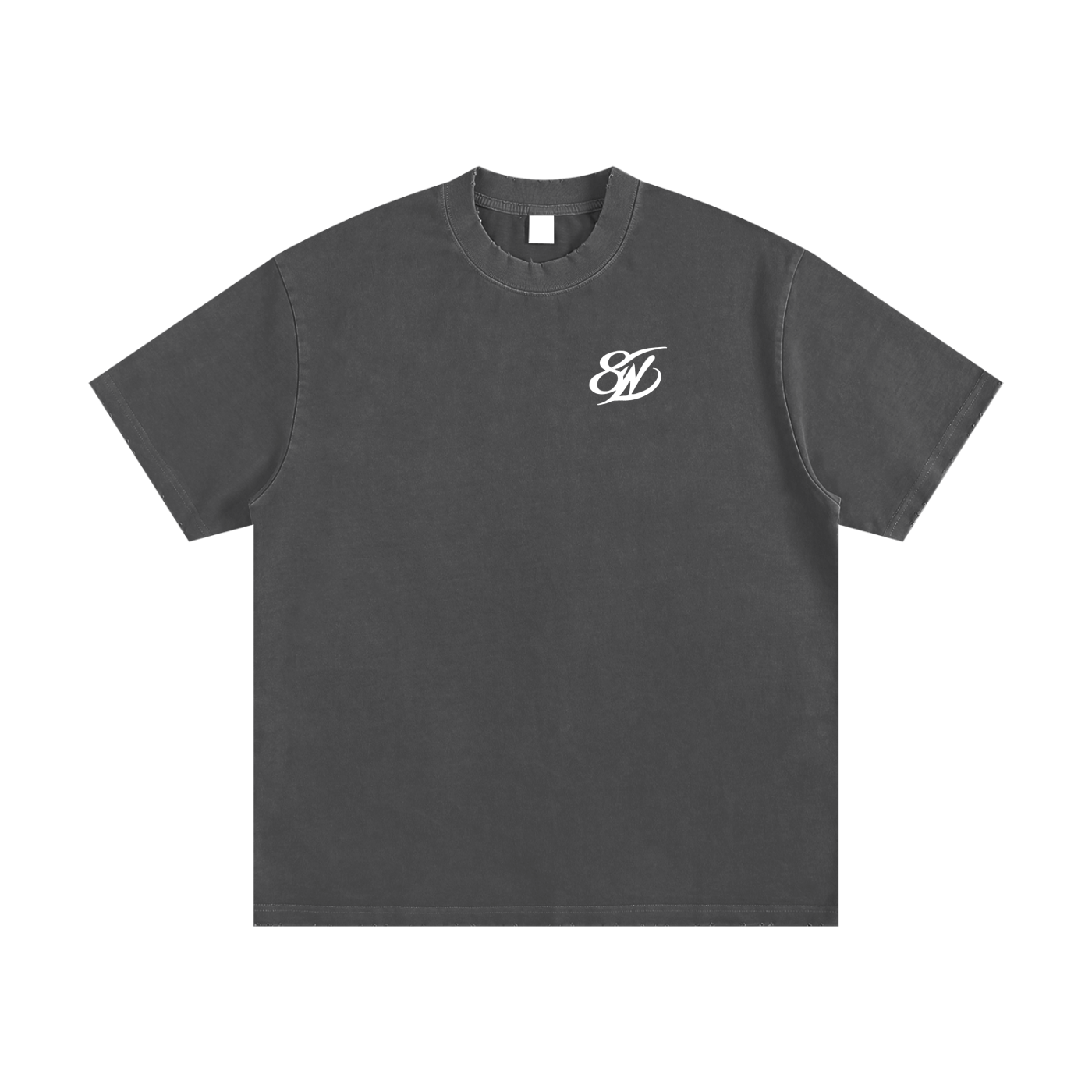 Heavyweight Vintage Washed Frayed T-Shirt