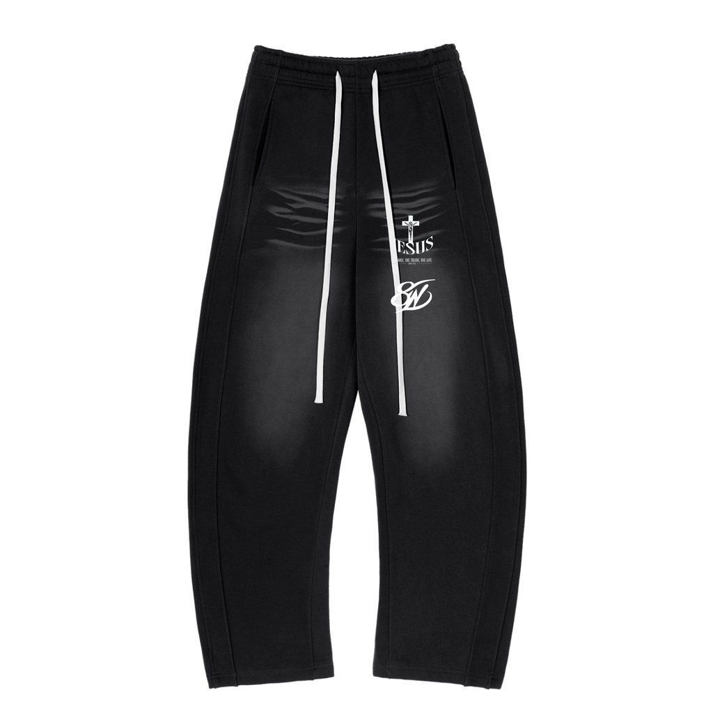 Sunfade Curved Blade Sweatpants