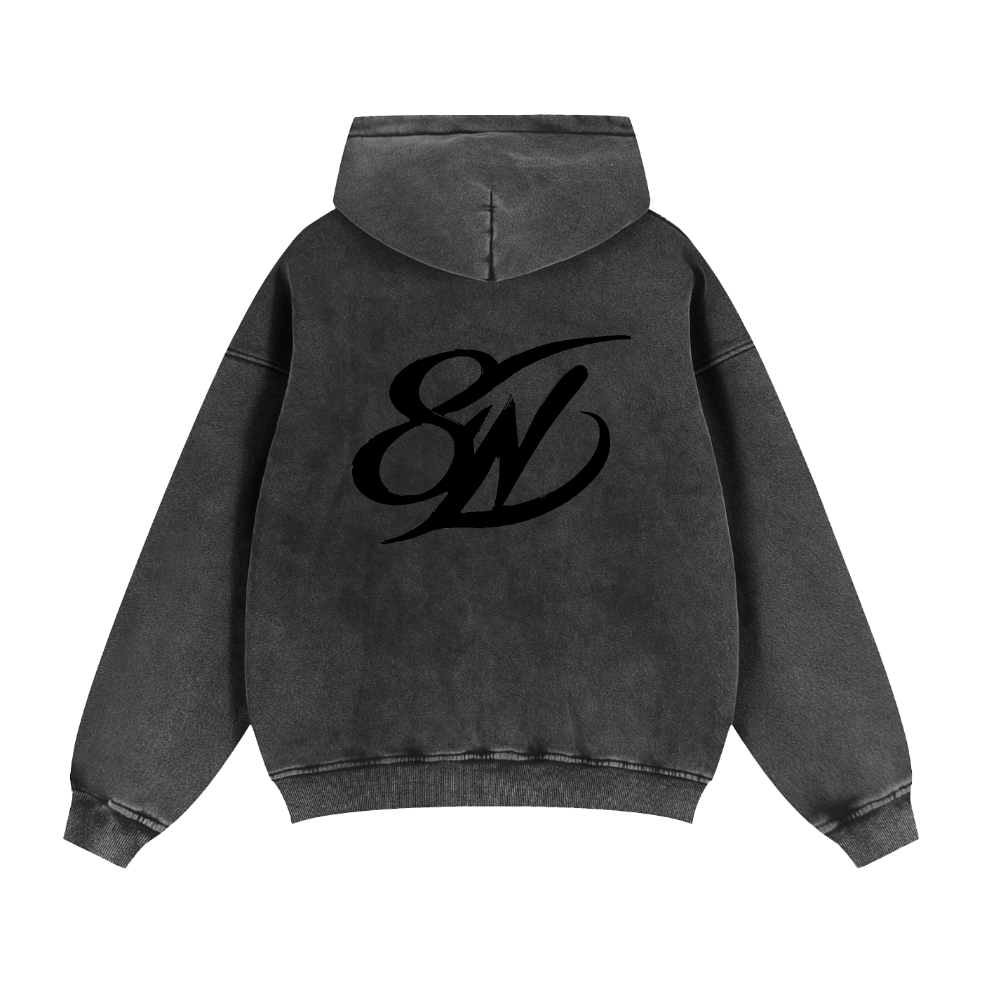 Zip-Through Boxy Hoodie